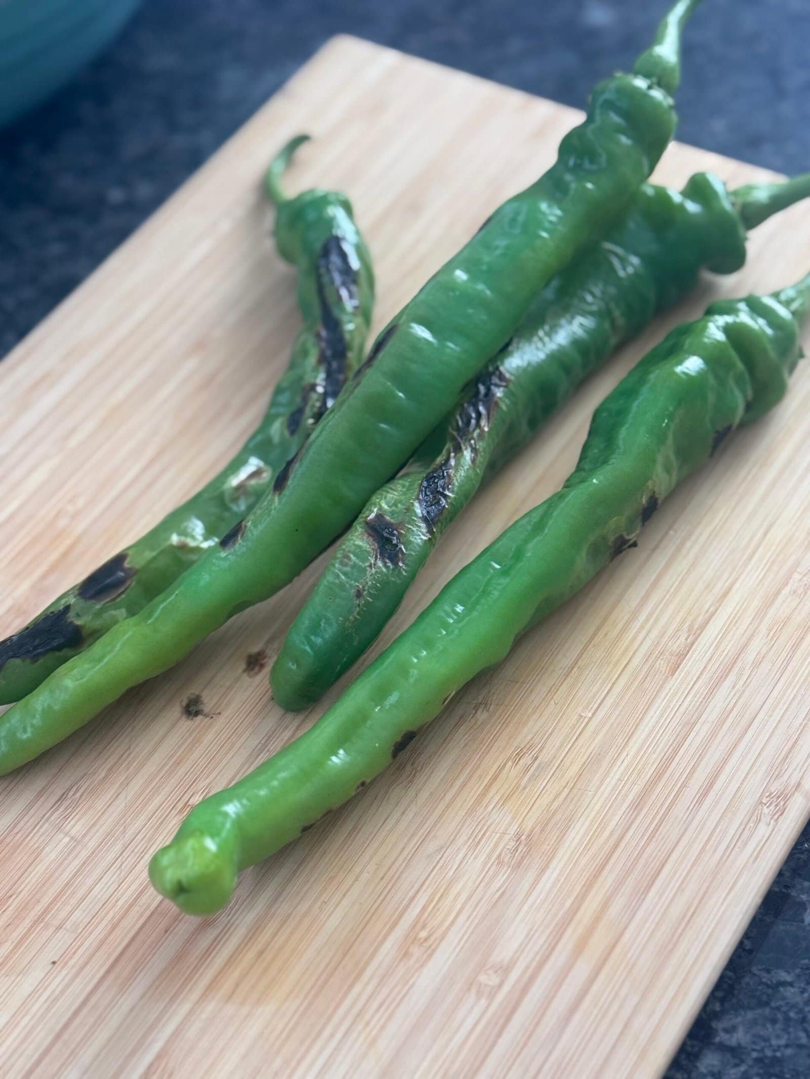 charred peppers char the peppers