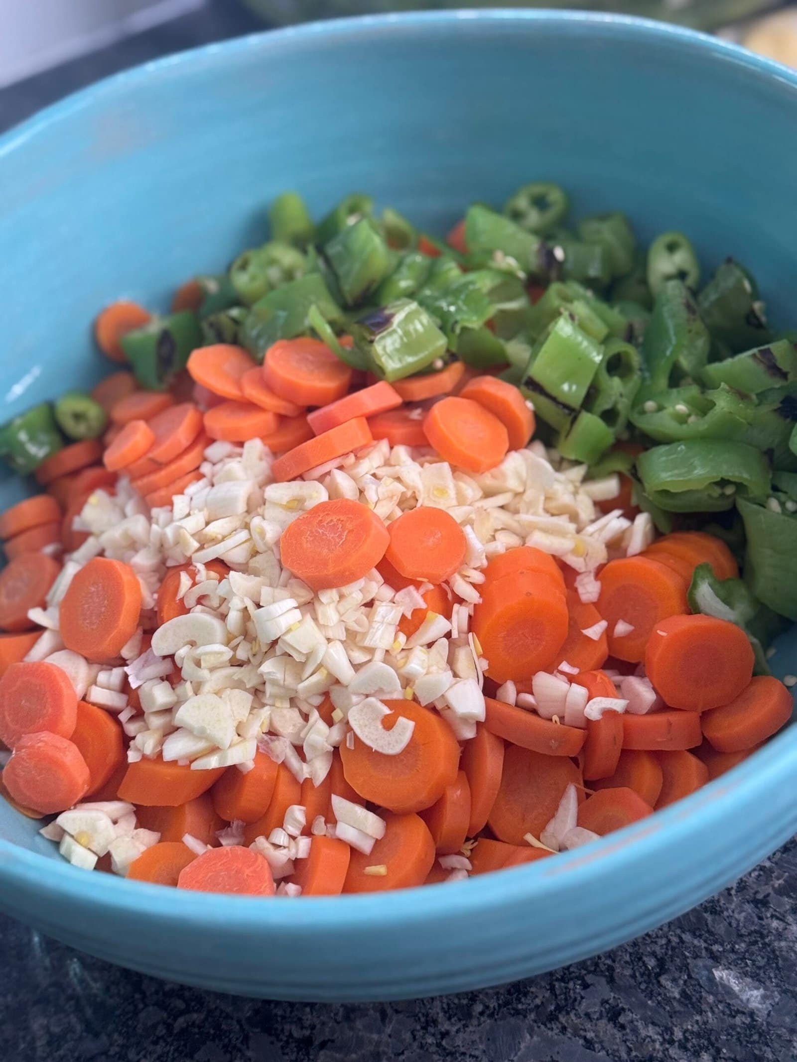 chopped vegetables chopped vegetables