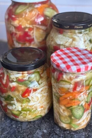 pickled vegetables salad