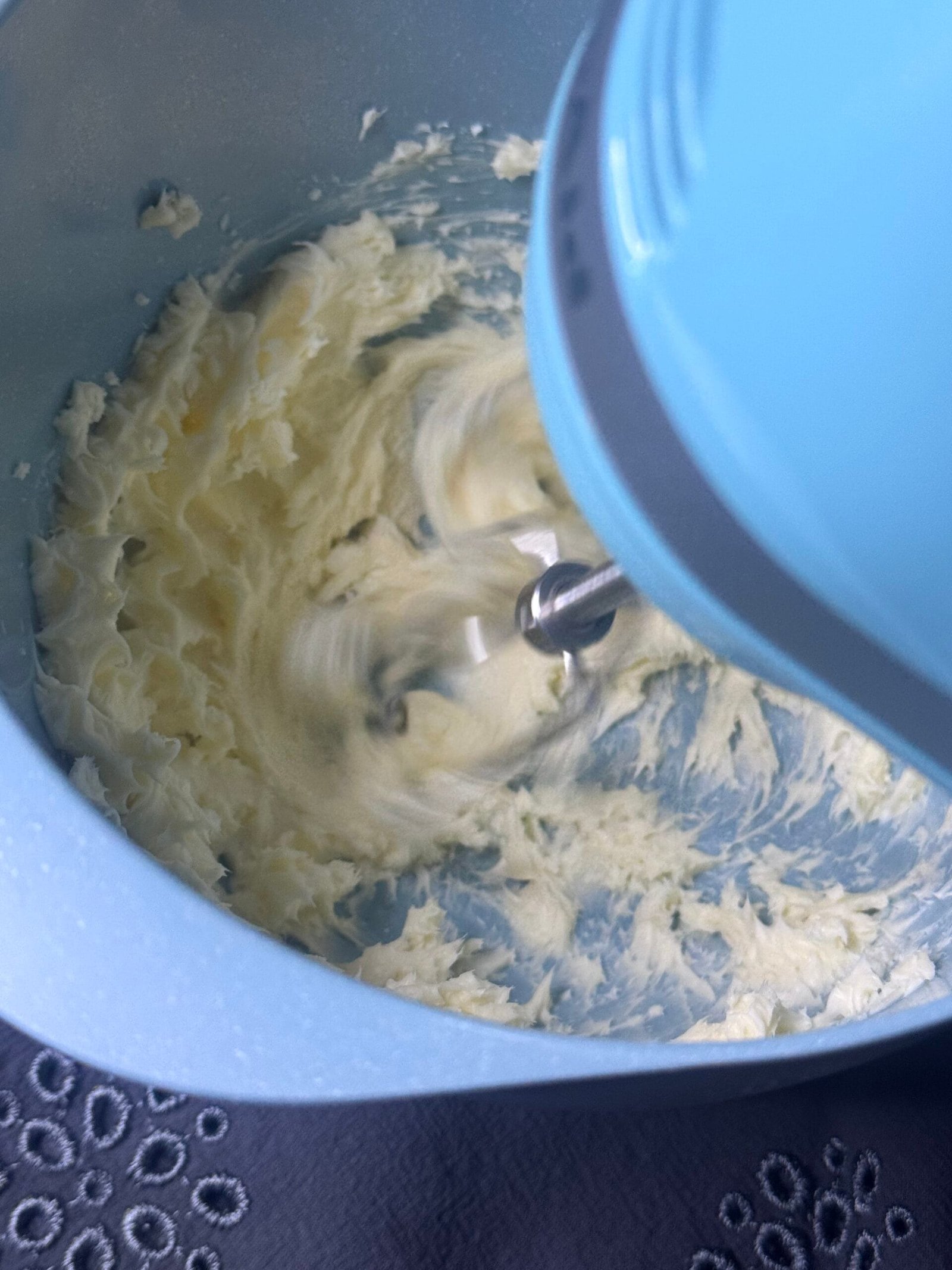 whisk butter
