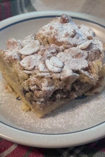 My Easy Apple Crumble Pie