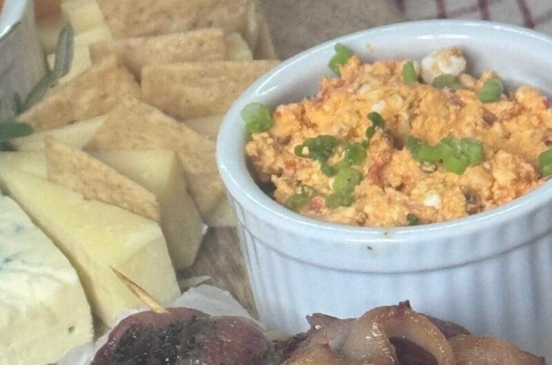 Feta Cheese Spread With Roasted Peppers