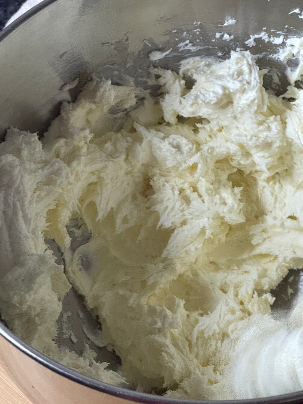 cream cheese beat the cream cheese