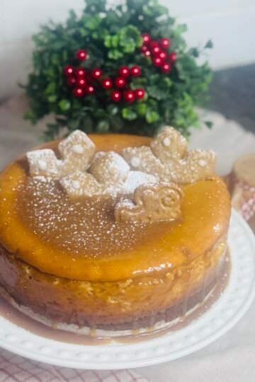 gingerbread cheesecake