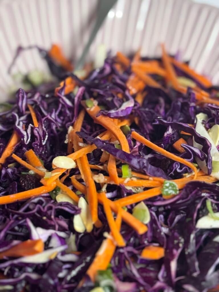 mix the salad