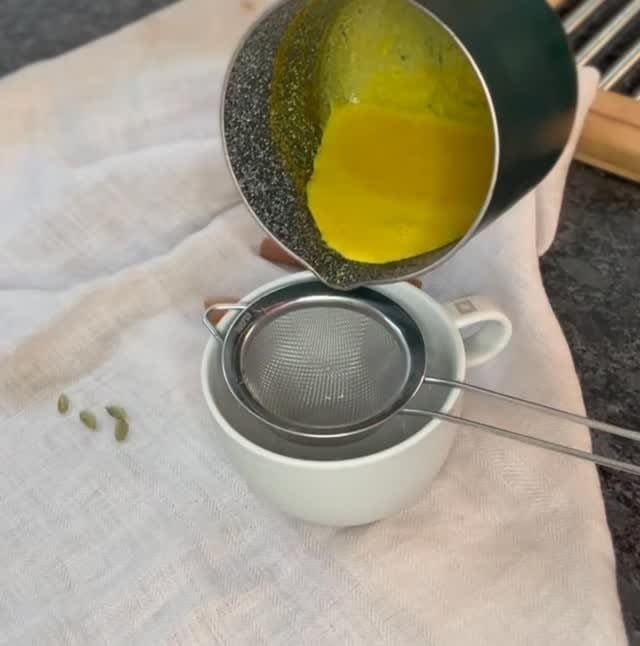 This golden milk recipe, or also known as turmeric latte is the perfect method for making a drink for adventitious taste buds. Whether you like it hot or cold, this spiced milk is a great comfort drink – a wonderful mix of warm flavours. Even though I refer to it as turmeric latte, note no coffee is added (therefore has no-caffeine). 

So, if you are ready to try something new and nourishing, this is the drink for you!

Comment “GOLDEN” for recipe 👇

#turmericlatte #easycooking #affiliatelink