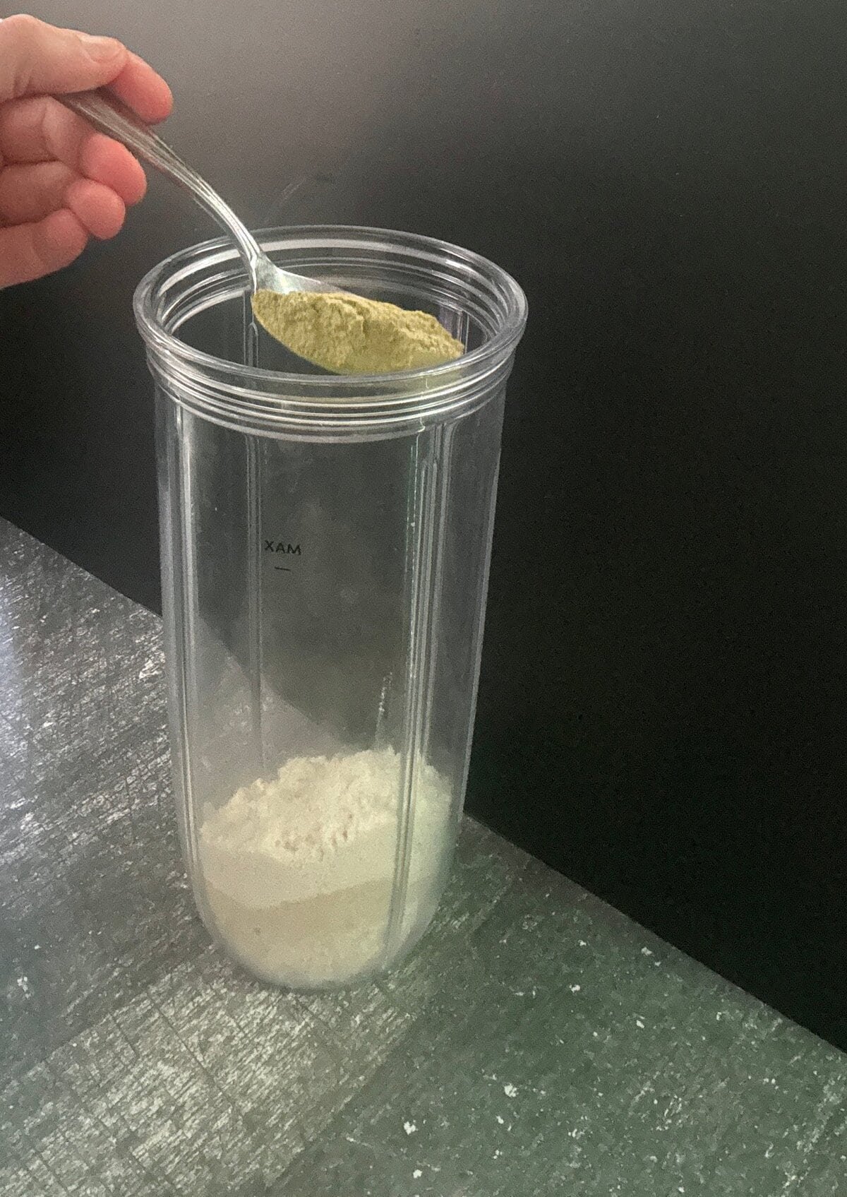 matcha powder add matcha powder