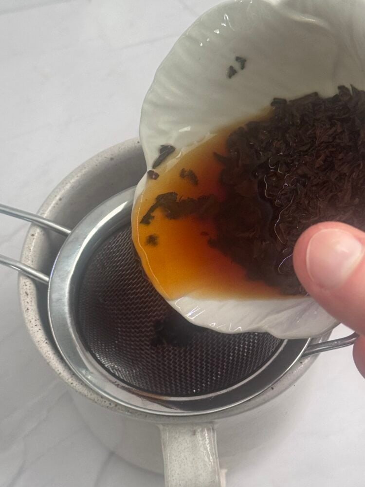 strain the tea strain the tea