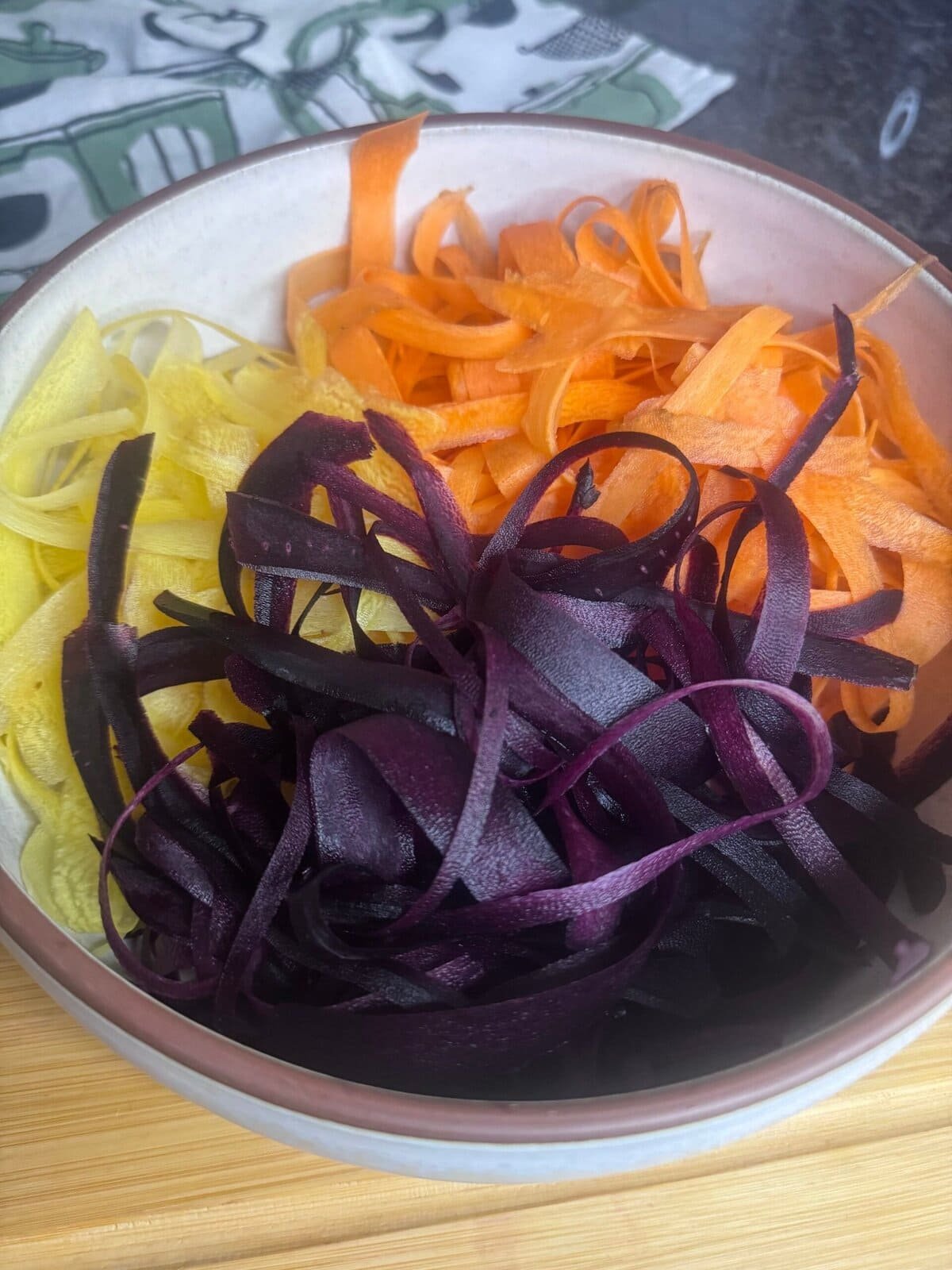 shaved carrots shaved carrots