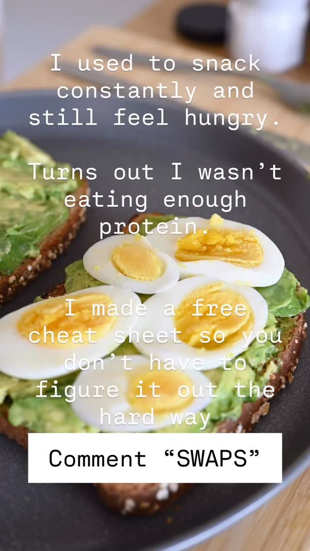I used to snack constantly and still feel hungry. 

Turns out I just wasn’t eating enough protein 🙄

I made this free cheat sheet so you don’t have to figure it out the hard way 

Comment “SWAPS” or check Link in bio!

#proteinmeal #proteins #kitchentips #easycooking #affiliatelink