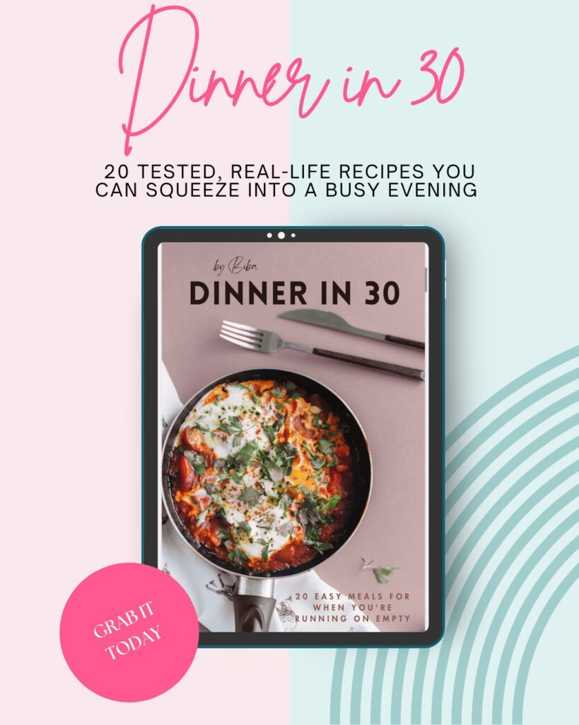 dinner in 30 ebook