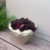 Berries and cream dessert