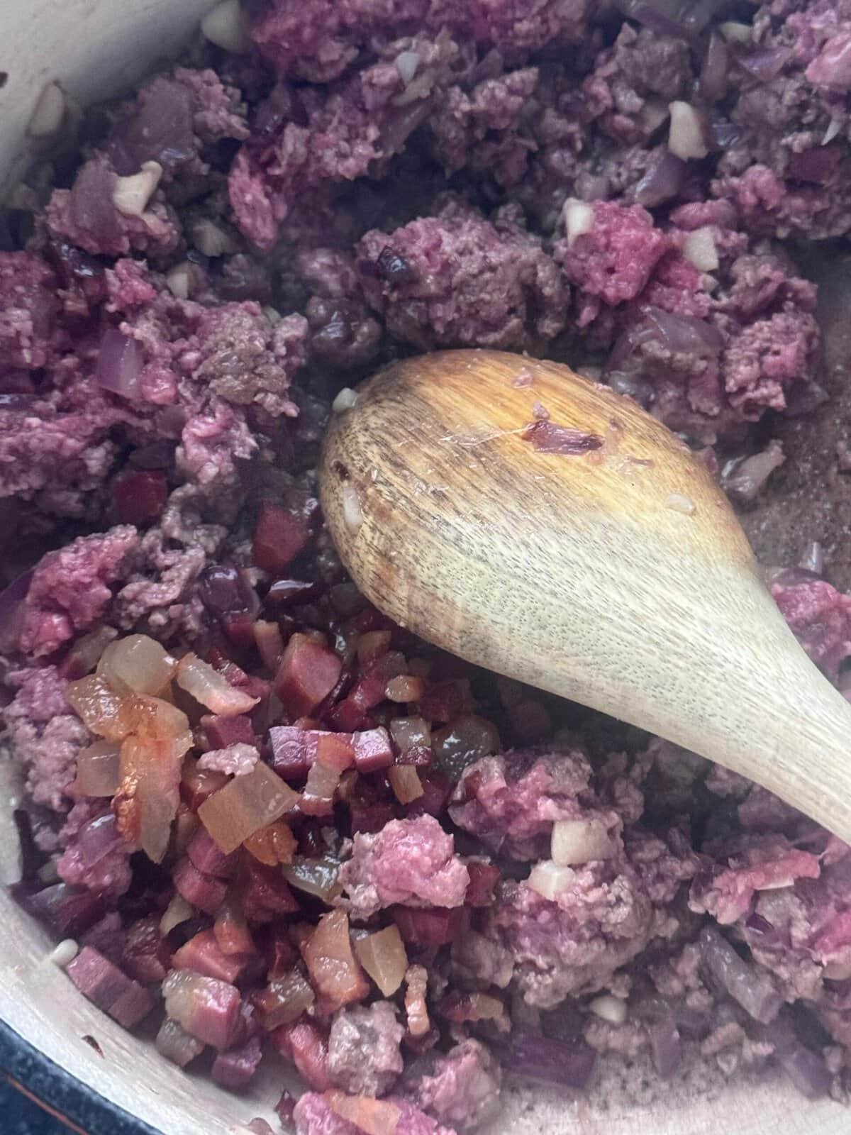 mix meat and pancetta mix meat and pancetta