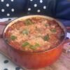 Ground Beef Pasta Casserole in Rose Sauce