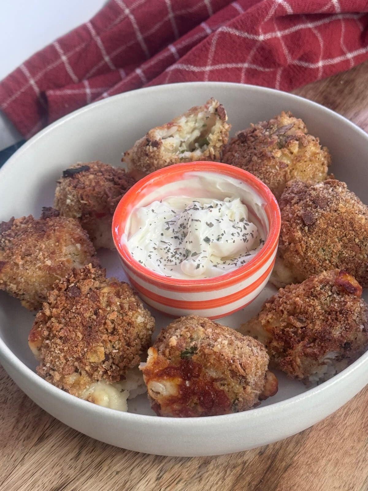 Rice Balls (Baked Arancini Recipe)