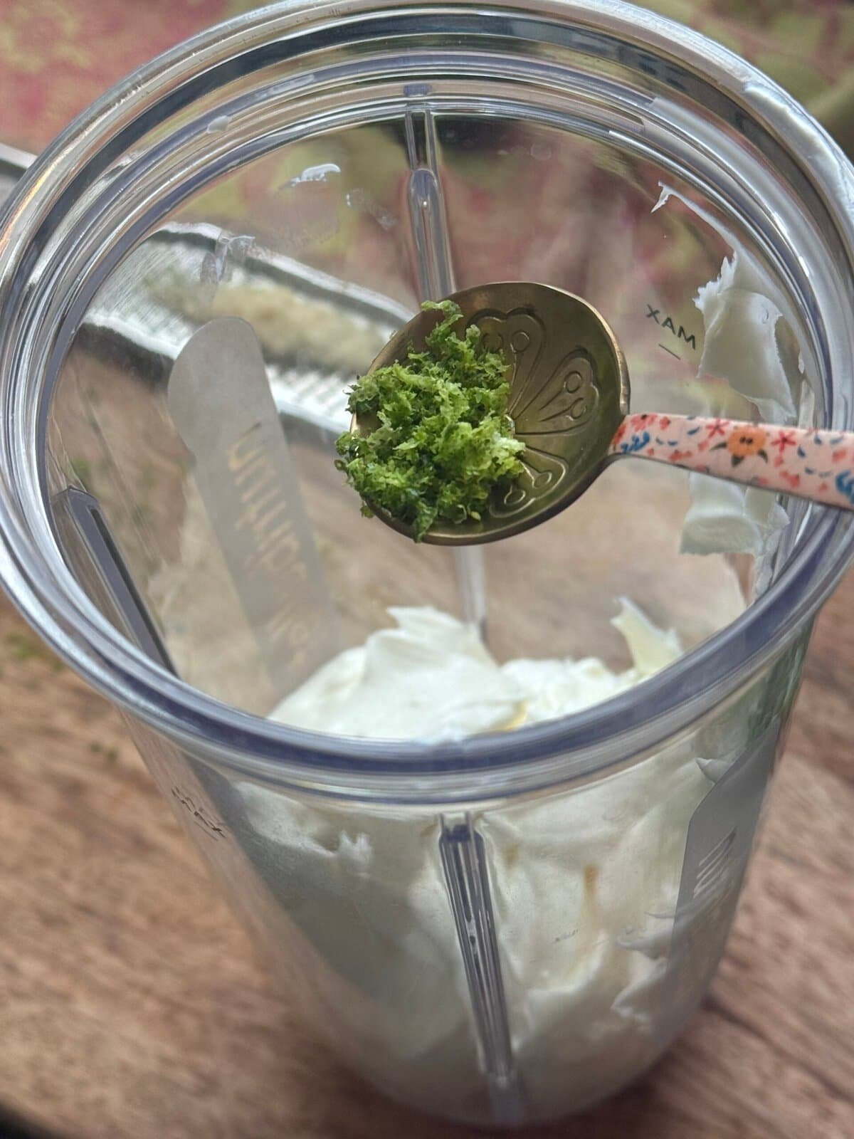 add lime zest lime zest