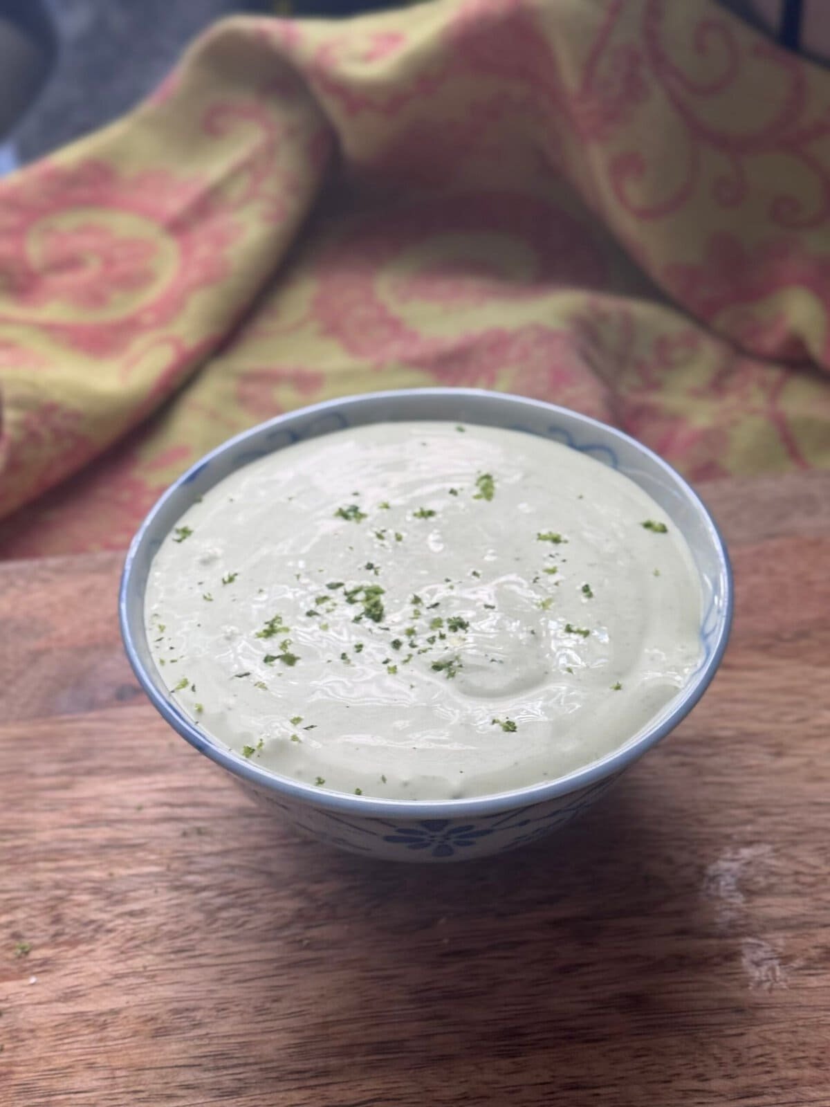 Cilantro Lime Crema (Easy Homemade Taco Sauce)
