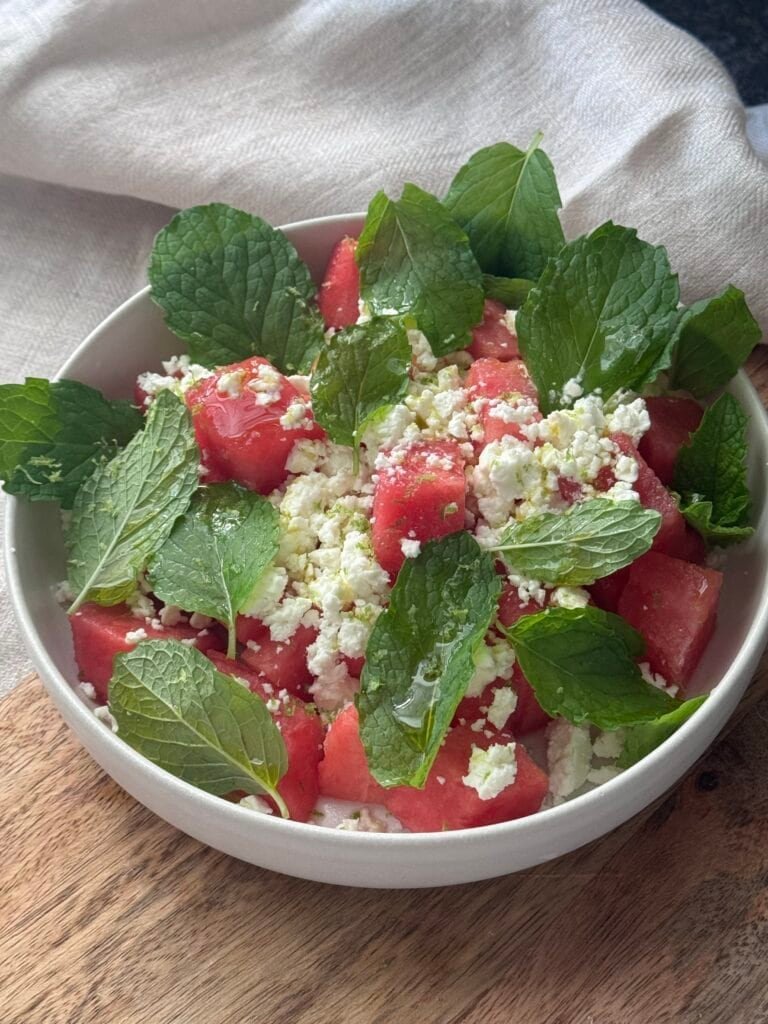 Watermelon Mint Salad with Feta
