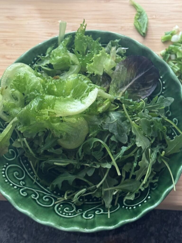 green salad