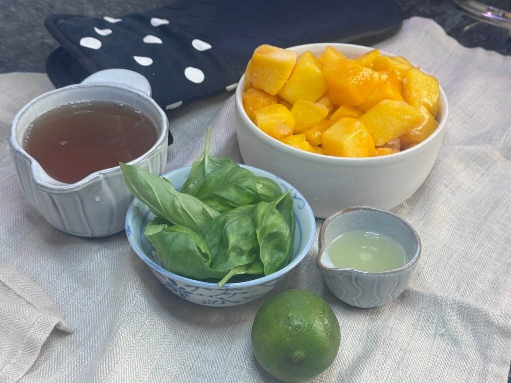 mango sorbet ingredients