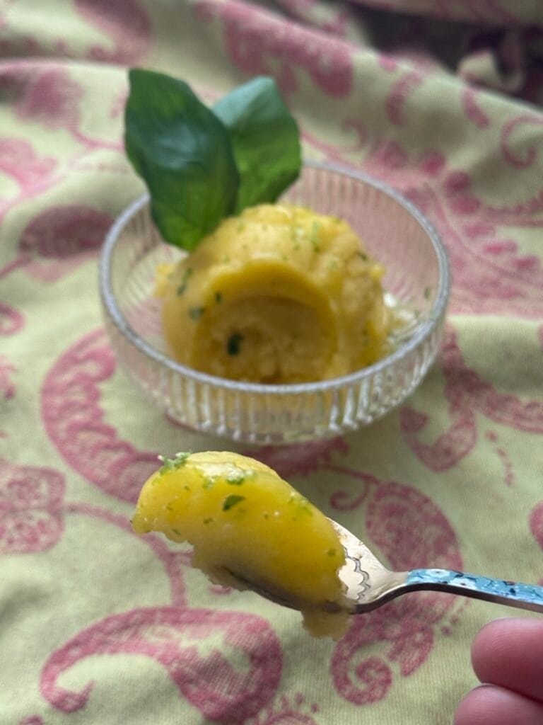 mango sorbet