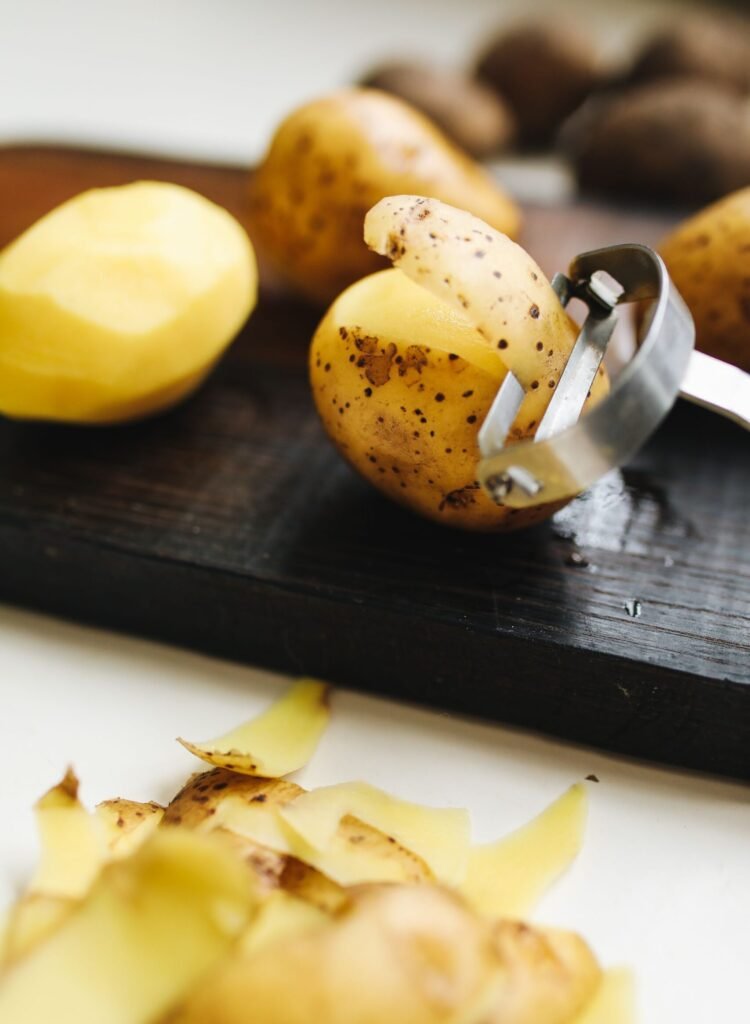 peel potatoes