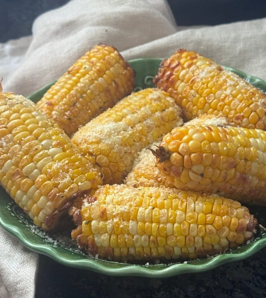 Buttered Parmesan Corn on the Cob