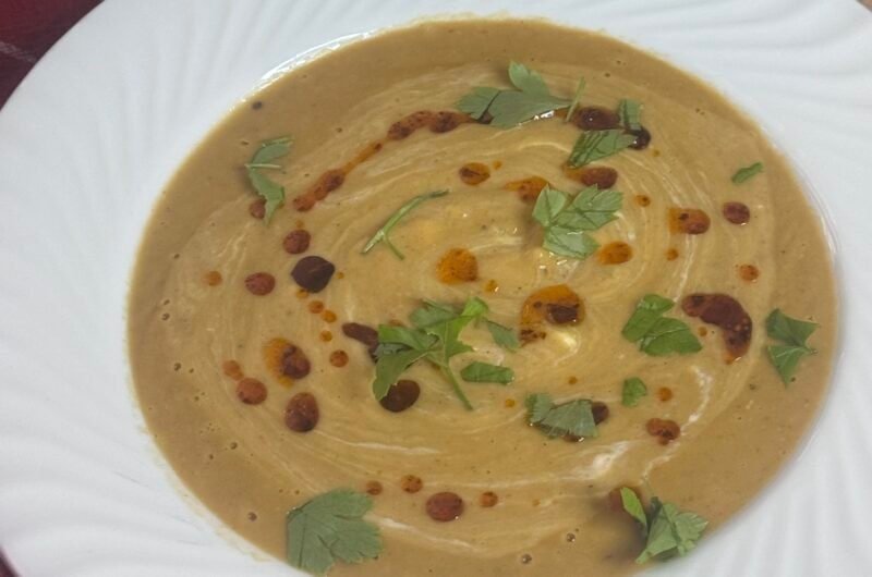 Creamy Lentil Soup with Leeks Recipe