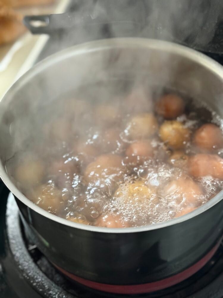 cook potatoes