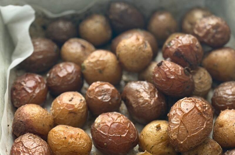 Crispy Roasted Baby Potatoes