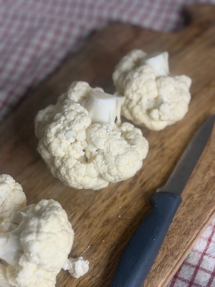 cauliflower cut cauliflower