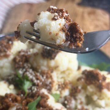 breaded cauliflower